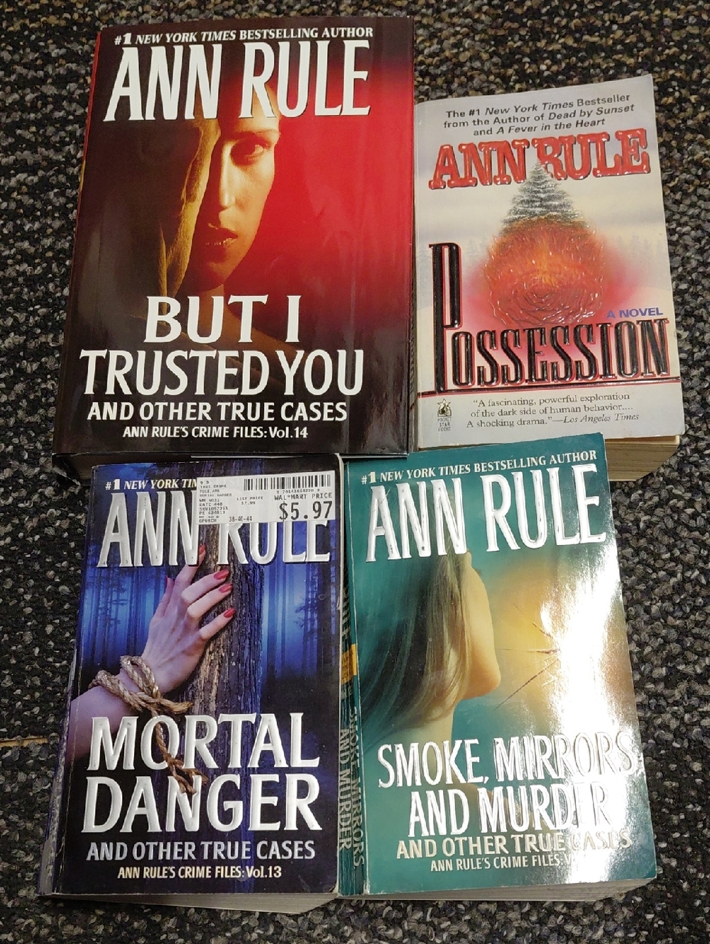 Ann Rule  Crime Book Lot